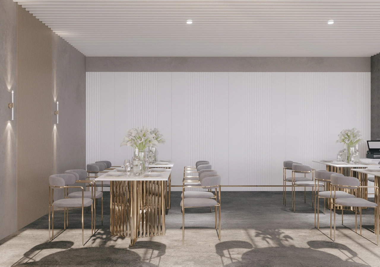 Дизайн-проект панорамного кафе в Москве.