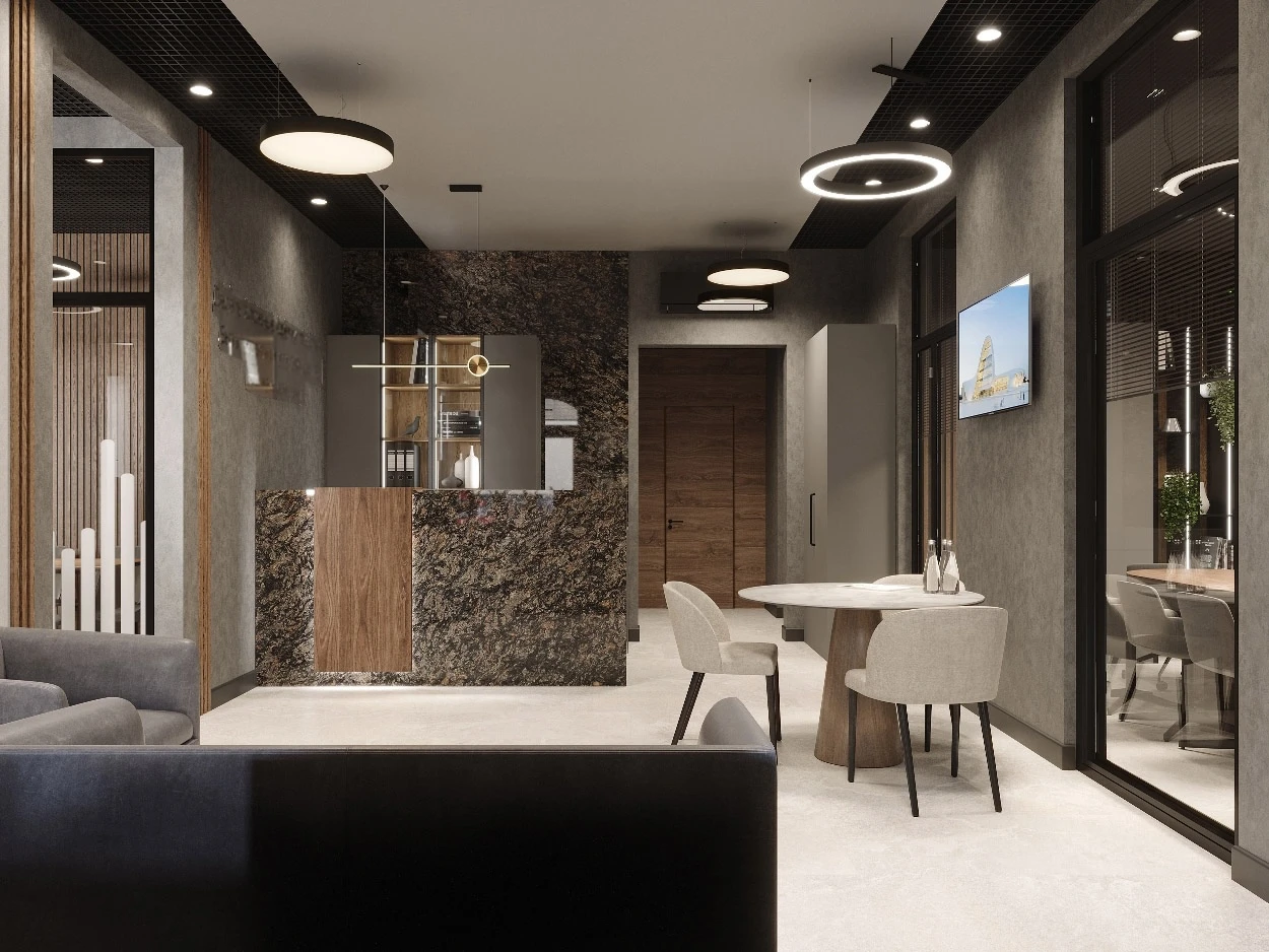 Офис - концепция интерьера