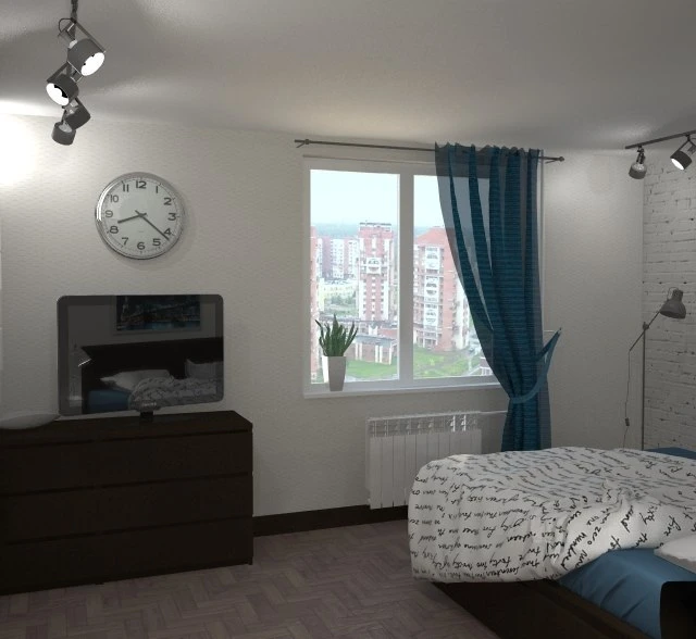 Экспресс-дизайн комнаты для девушки в стиле Нью-Йорк