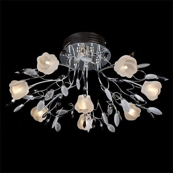 Потолочная люстра с пультом 4902 Eurosvet 4902/8 хром