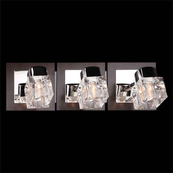 Светильник спот Eurosvet 20140 20140/3 хром/венге