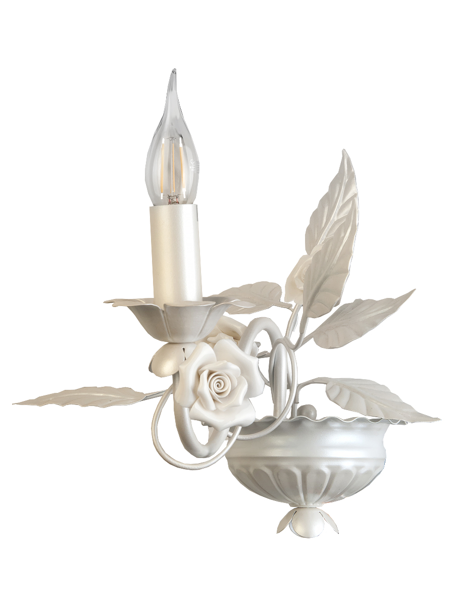 Бра с цветочками Lynda TL5910B-01WH Toplight