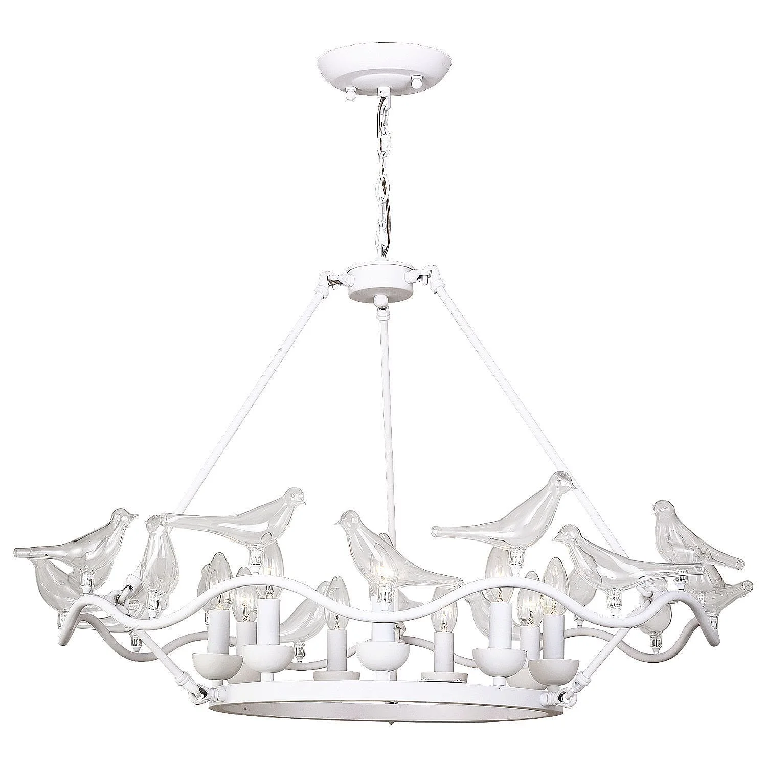 Люстра с птичками Pajaritos 1751-9P Favourite